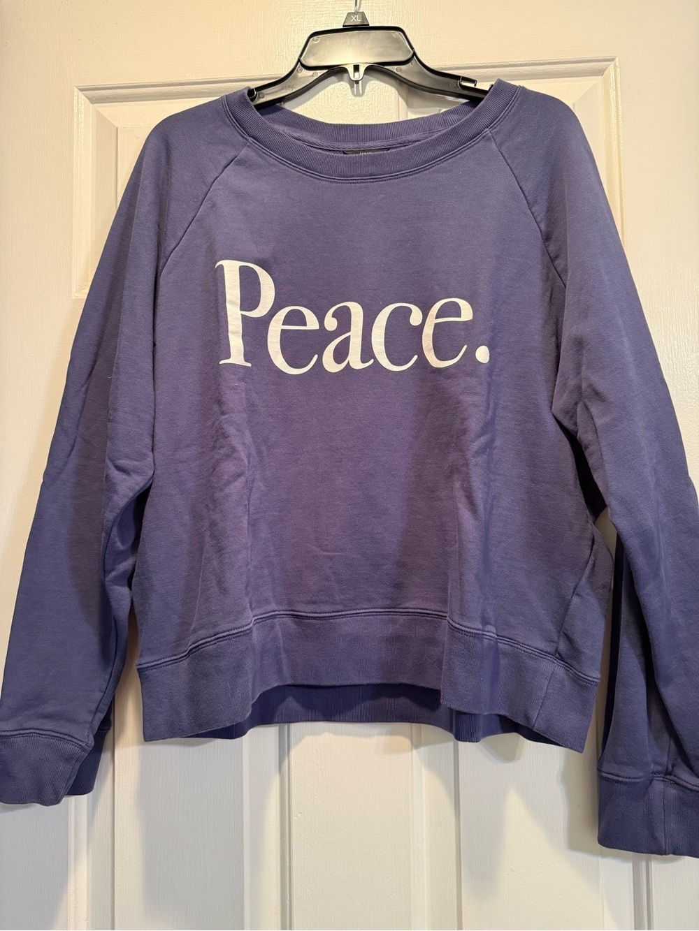 J. Crew cropped sweatshirt